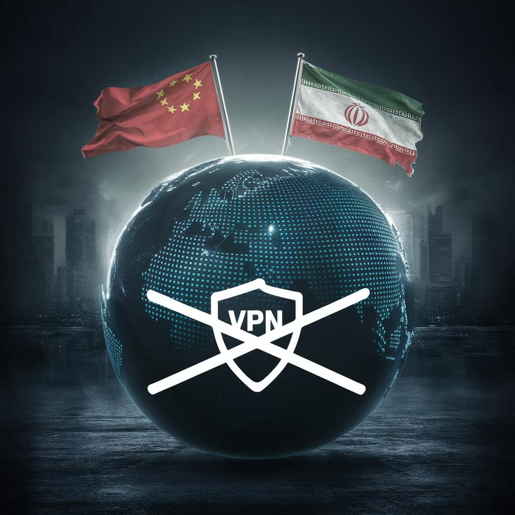 Китай и Иран VPN