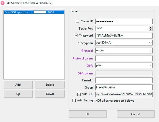 outline shadowsocks