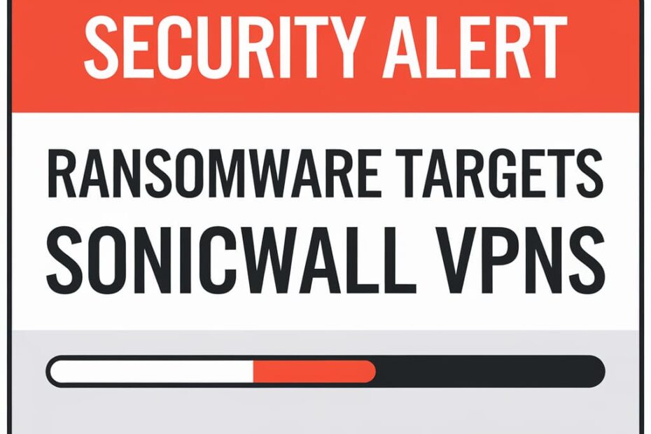 SonicWall VPN атакован программами-вымогателями