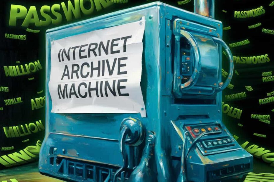 Взломан Internet Archive